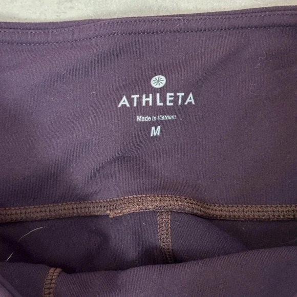 Athleta‎ Purple Women’s Athletic Leggings Size M - Picture 4 of 9